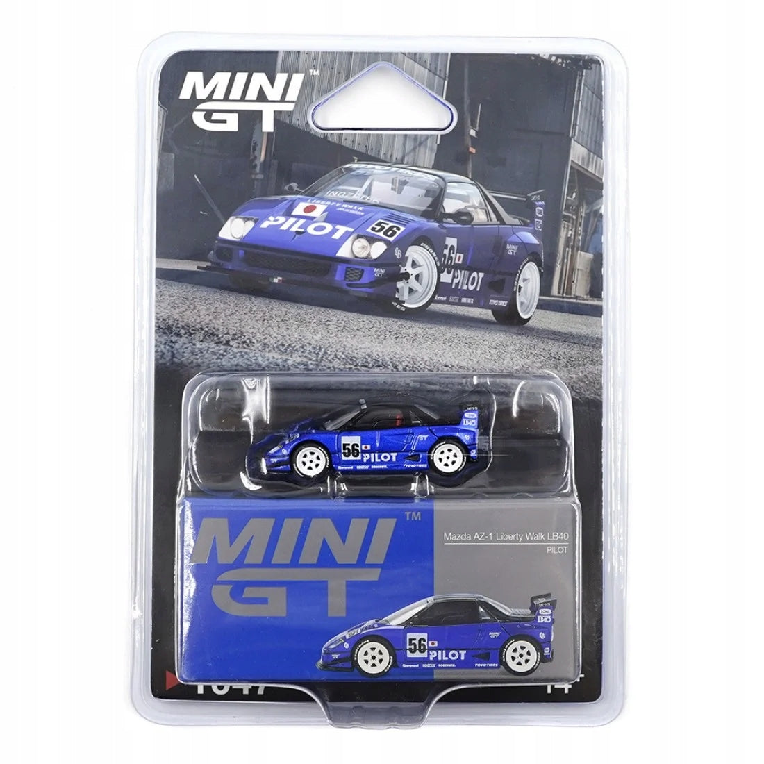 Mazda AZ-1 Liberty Walk LB40 - 1/64 Mini GT