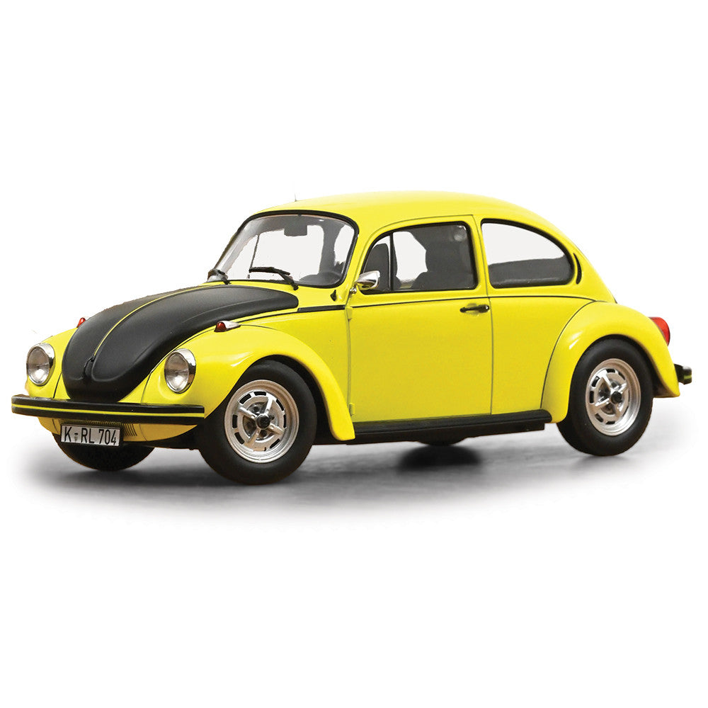 Volkswagen Beetle 1303 1973 yellow-black racer - 1/18 Norev
