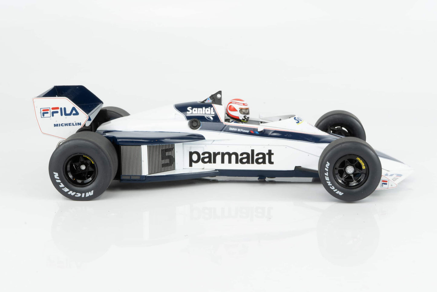 Formula 1 Brabham BT52 #5 Nelson Piquet Winner Brazilian GP 1983 - 1/18 Model Car Group