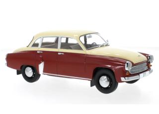 Wartburg 311/312 rosu/crem - 1/18 Model Car Group