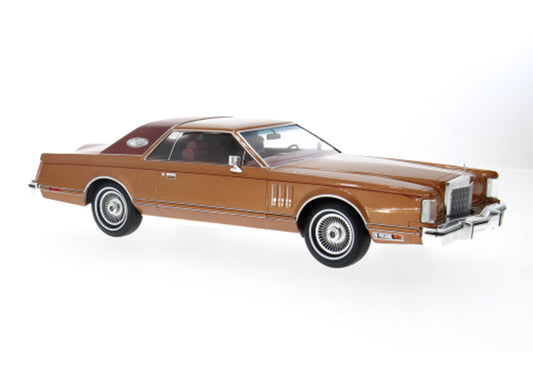 Lincoln Continental Mark V 1978 crystal apricot metallic - 1/18 Model Car Group