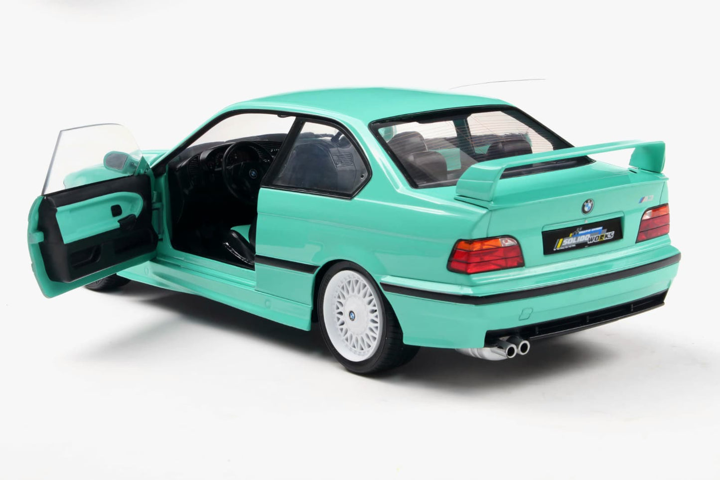 BMW E36 Coupe M3 Solido Works mint green 1991 - 1/18 Solido