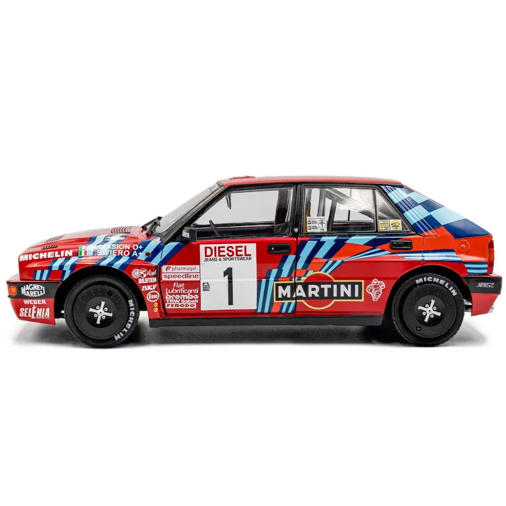 Lancia Delta HF Integrale Rally San Remo 1989 - 1/18 Solido