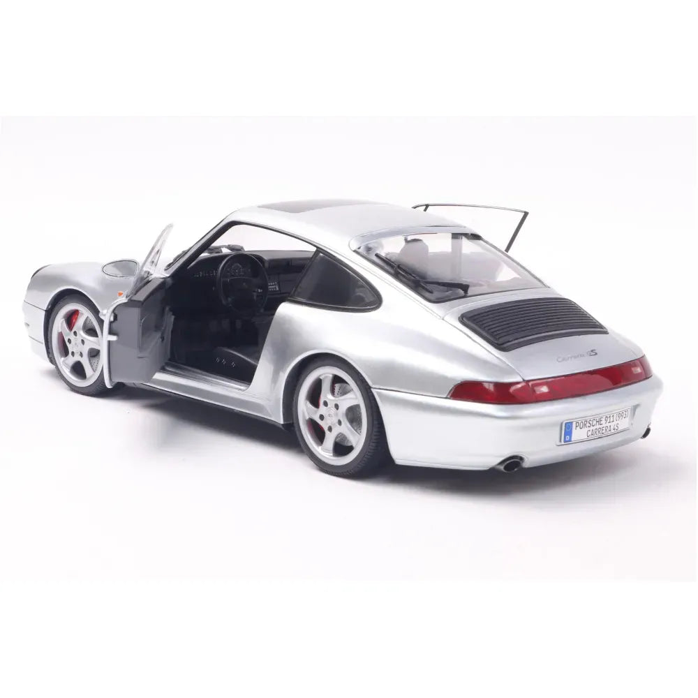 Porsche 911 4S argintiu 1996 - 1/18 Solido