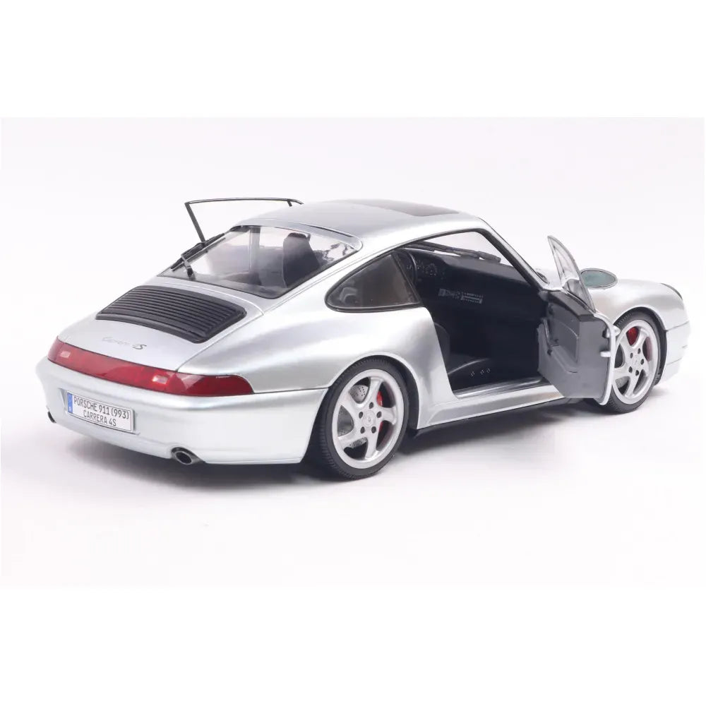 Porsche 911 4S argintiu 1996 - 1/18 Solido