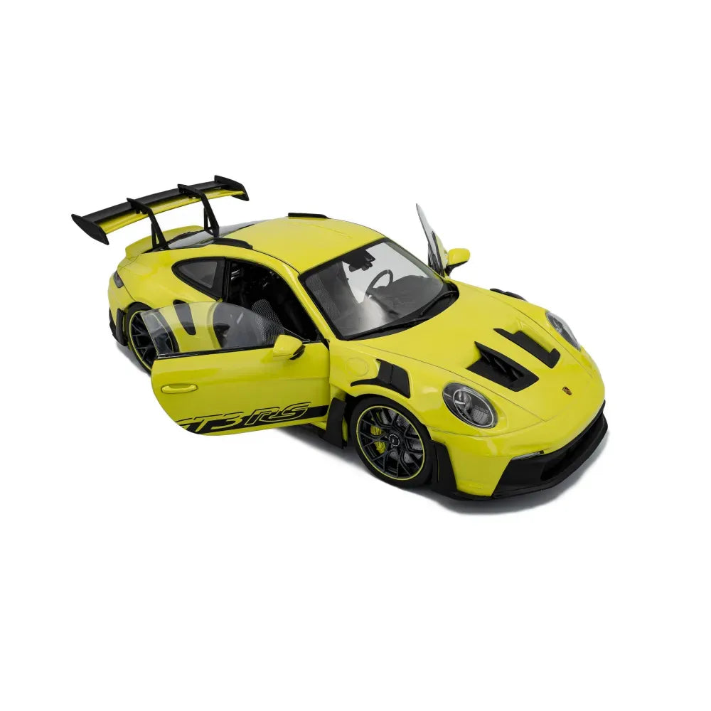 Porsche 911 GT3 RS Solido works neon lime 2024 - 1/18 Solido