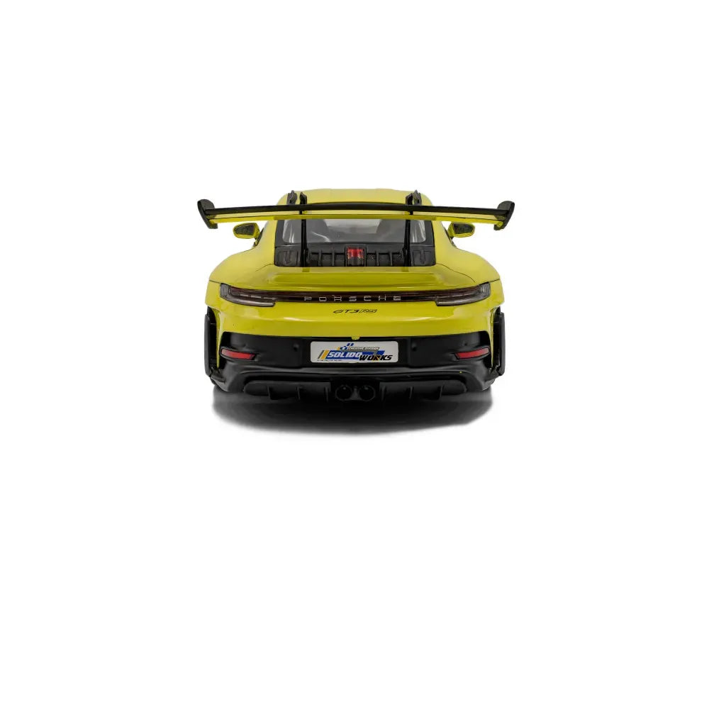 Porsche 911 GT3 RS Solido works neon lime 2024 - 1/18 Solido
