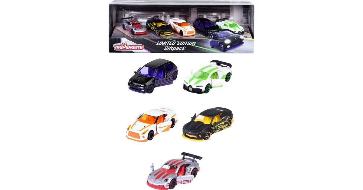 Set 5 masinute Limited Edition Giftpack - 1/64 Majorette
