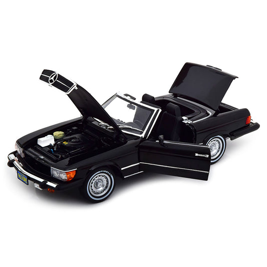 Mercedes-Benz 450 SL 1979 US-Version Black 1000pcs - 1/18 Norev