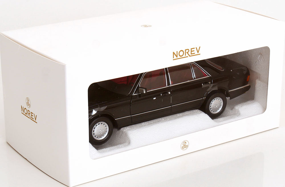 Mercedes-Benz 560 SEL W126 1991 negru - 1/18 Norev