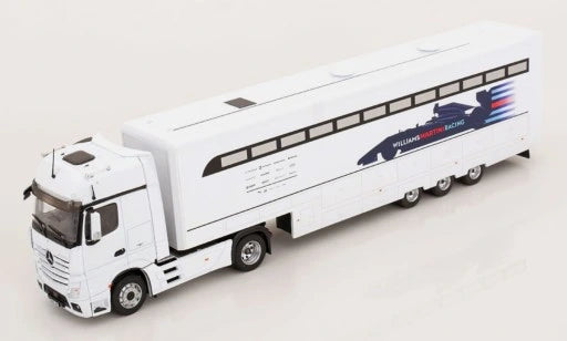 Macheta Camion Mercedes-Benz Actros MP4 Renntransporter Williams Martini Racing - 1/43 Premium Collectibles