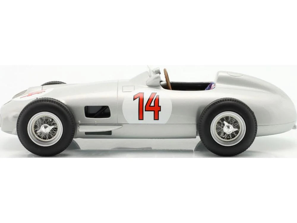 Set Mercedes Blue Wonder si Mercedes-Benz W196 #14 Formula 1 1955 - 1/18 Werk83