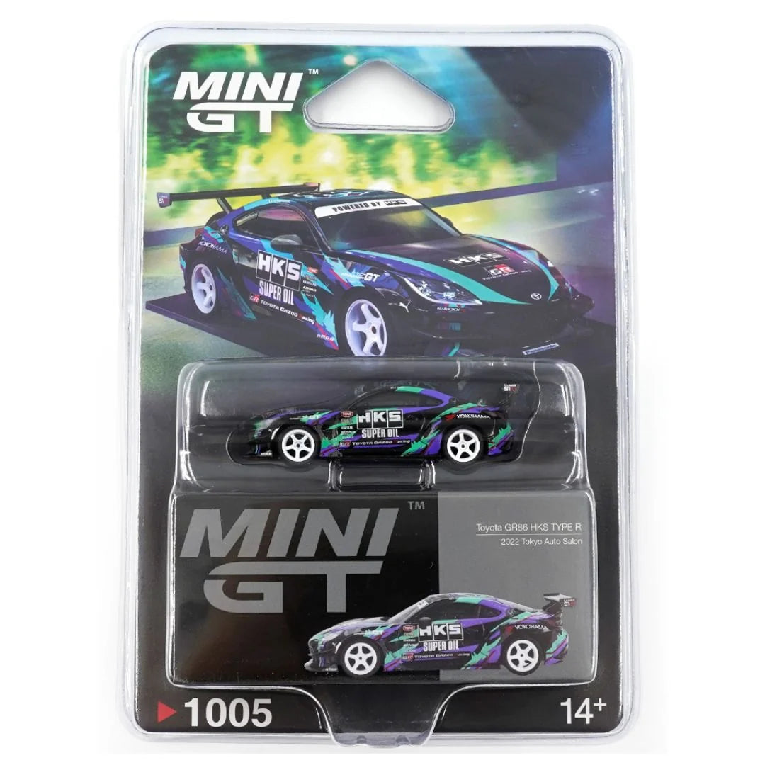 Toyota GR86 2022 Tokyo Auto Salon - 1/64 Mini GT
