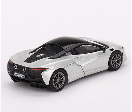 Mclaren Artura argintiu - 1/64 MiniGT