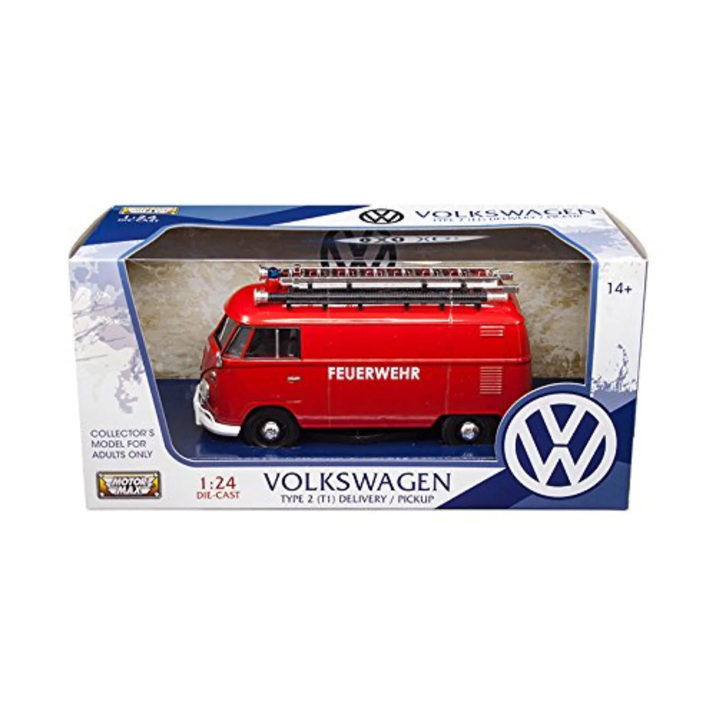 VW Type T1 Feuerwehr - 1/24 Motormax
