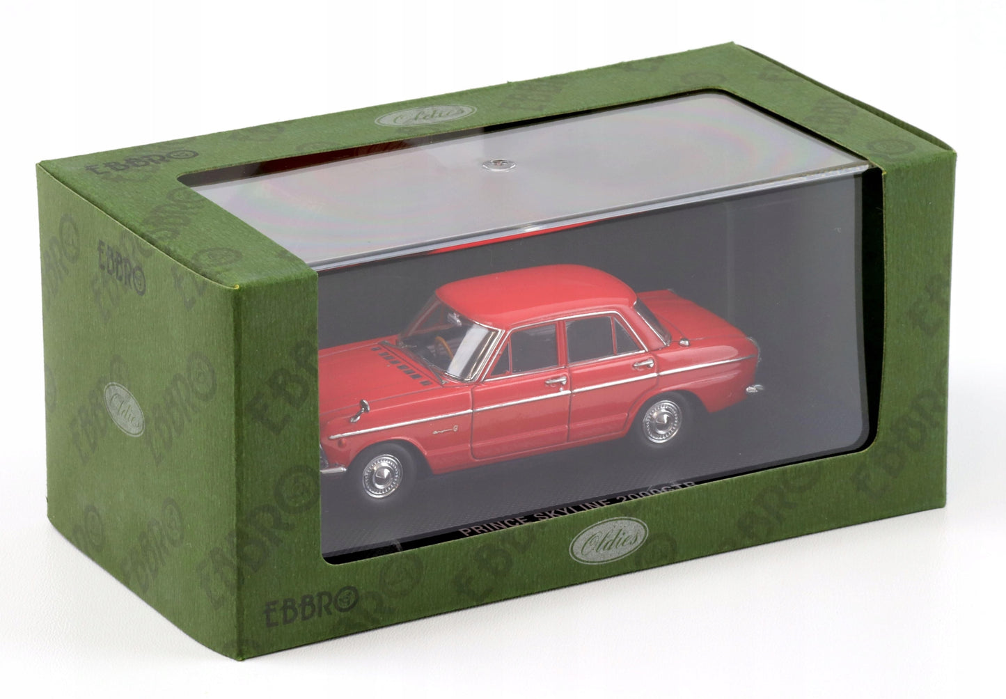 Nissan Prince Skyline 2000GTB 1965 cu vitrina plexiglass - 1/43 Ebbro