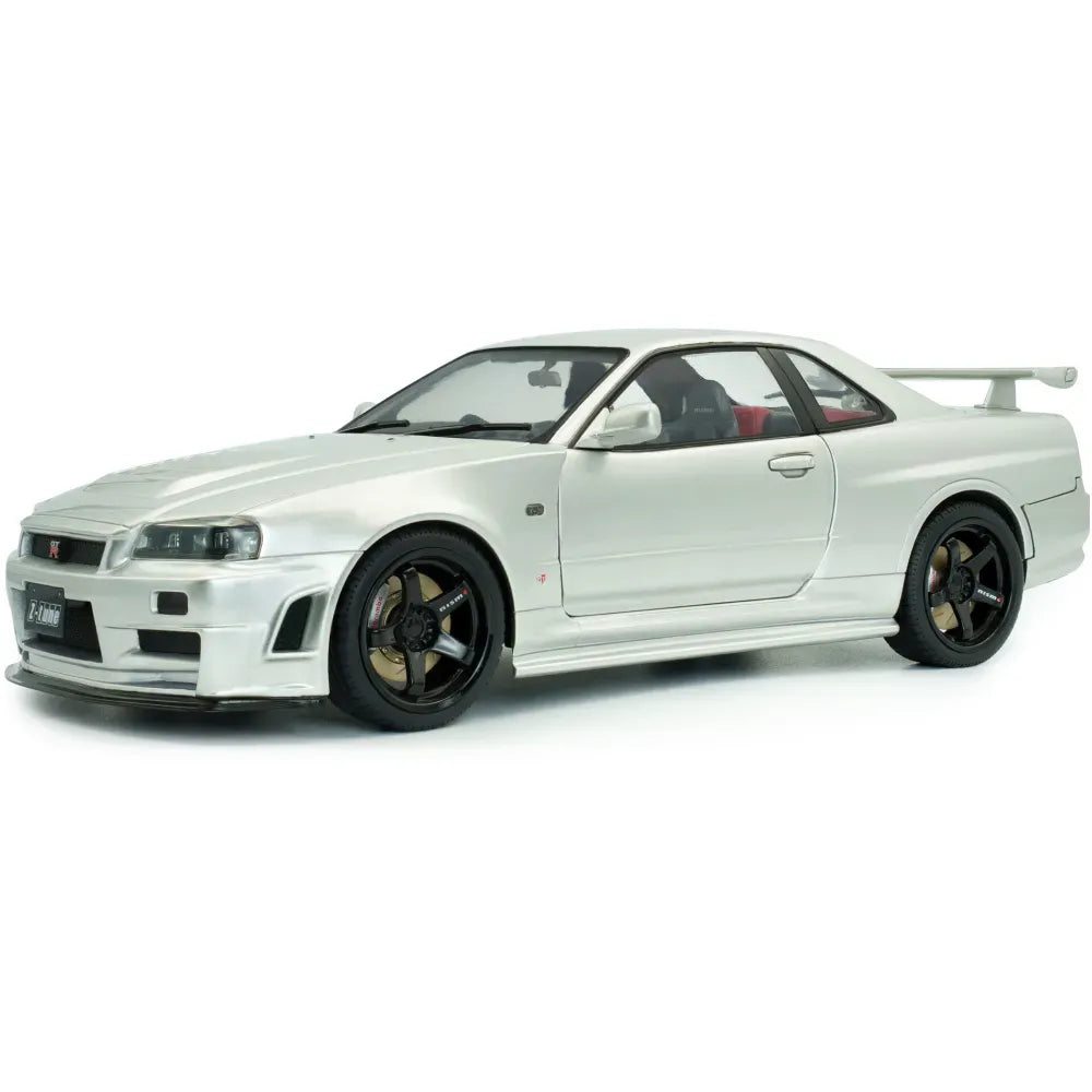 Nissan Skyline GT-R R34 Ztune silver 1999 - 1/18 Solido