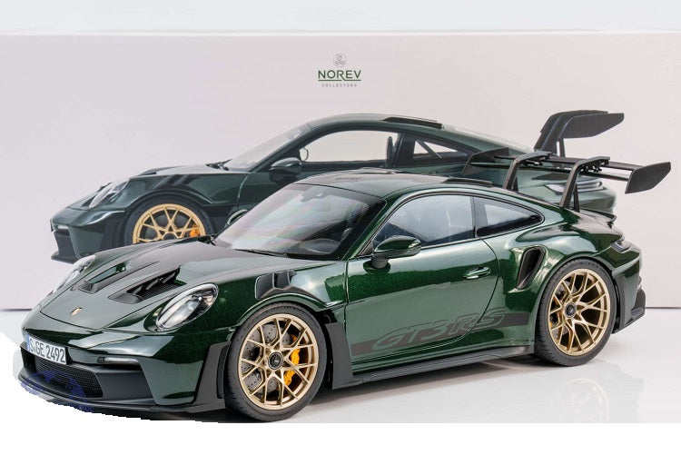 Porsche 911 GT3 RS 2022 verde inchis/negru - 1/12 Norev
