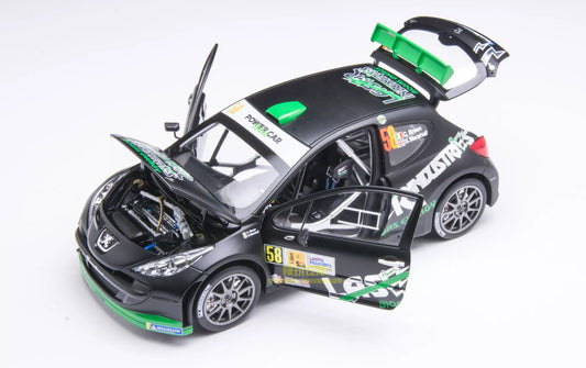 Peugeot 207 S2000 #58 C.Breen / S.Marshall Monza Rally Show 2013 limited edition 1999pcs - 1/18 Sun Star
