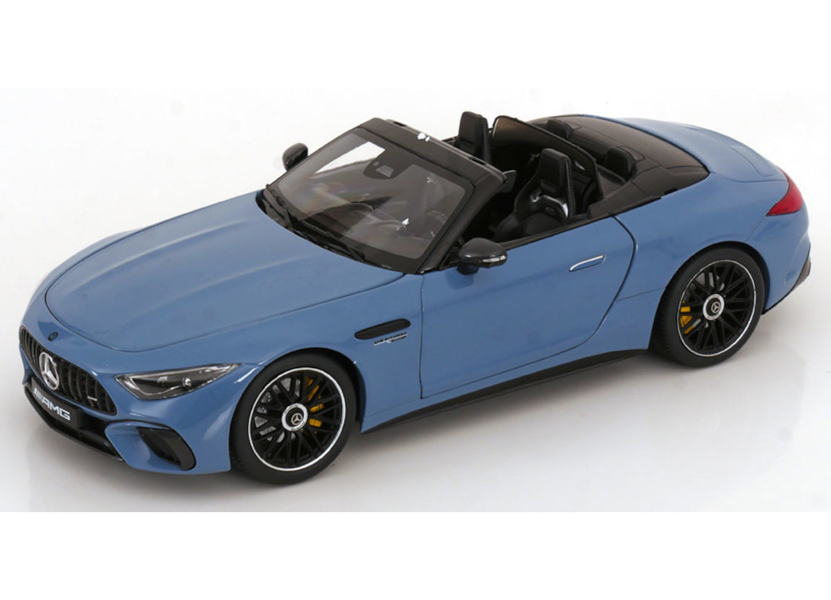 Mercedes SL 63 AMG albastru 1/1000pcs - 1/18 IScale