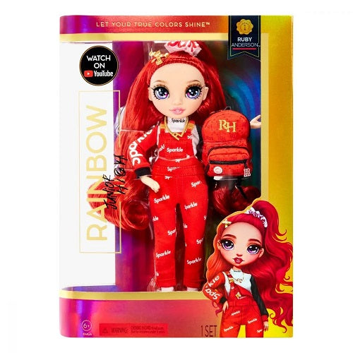 Papusa Rainbow Junior High - Ruby Anderson 24cm