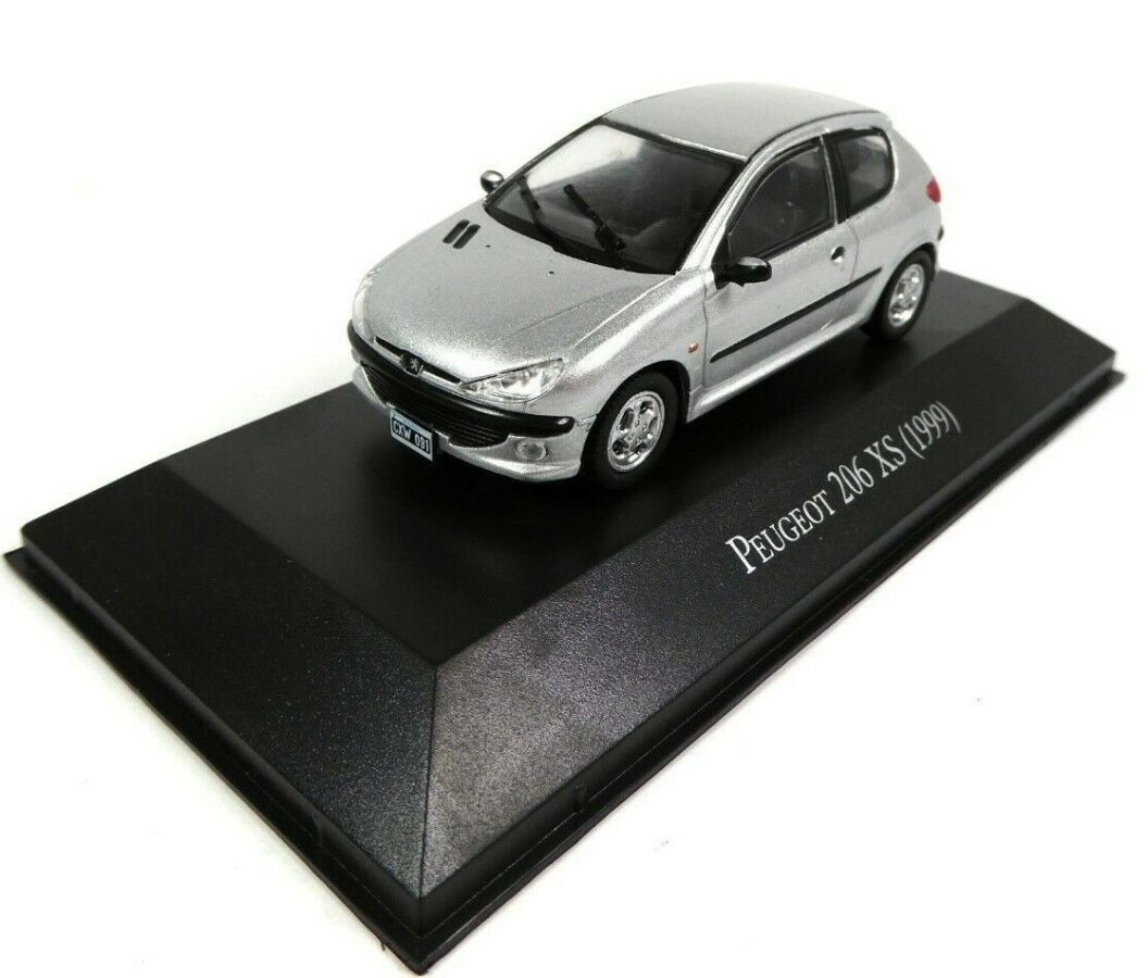 Peugeot 206 XS 1999 - 1/43 Altaya