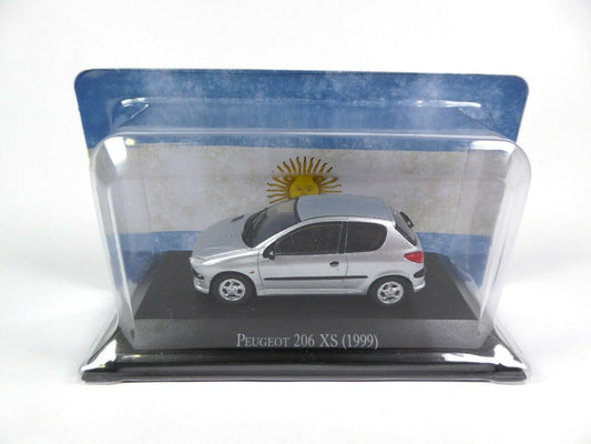 Peugeot 206 XS 1999 - 1/43 Altaya
