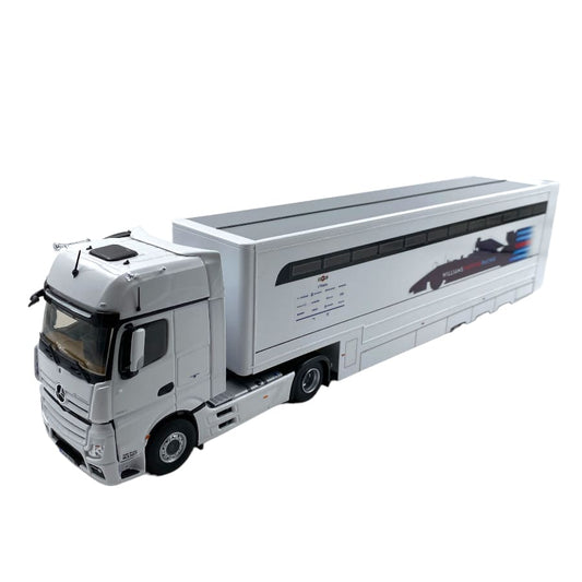 Macheta Camion Mercedes-Benz Actros MP4 Renntransporter Williams Martini Racing - 1/43 Premium Collectibles