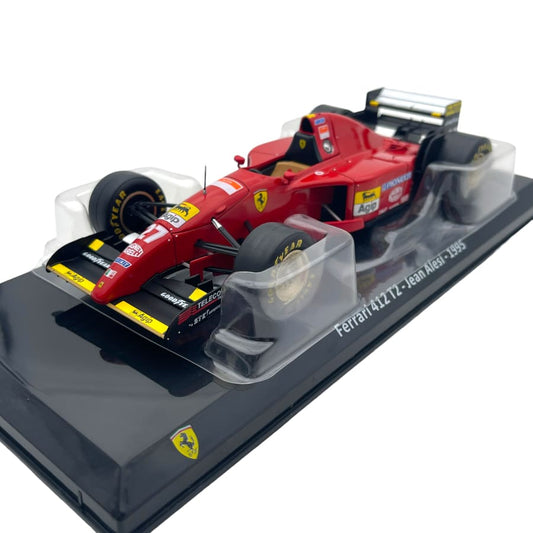 Formula 1 Ferrari 412 T2 - Jean Alesi 1995 #27 cu vitrina plexiglass - 1/24 Premium Collectibles