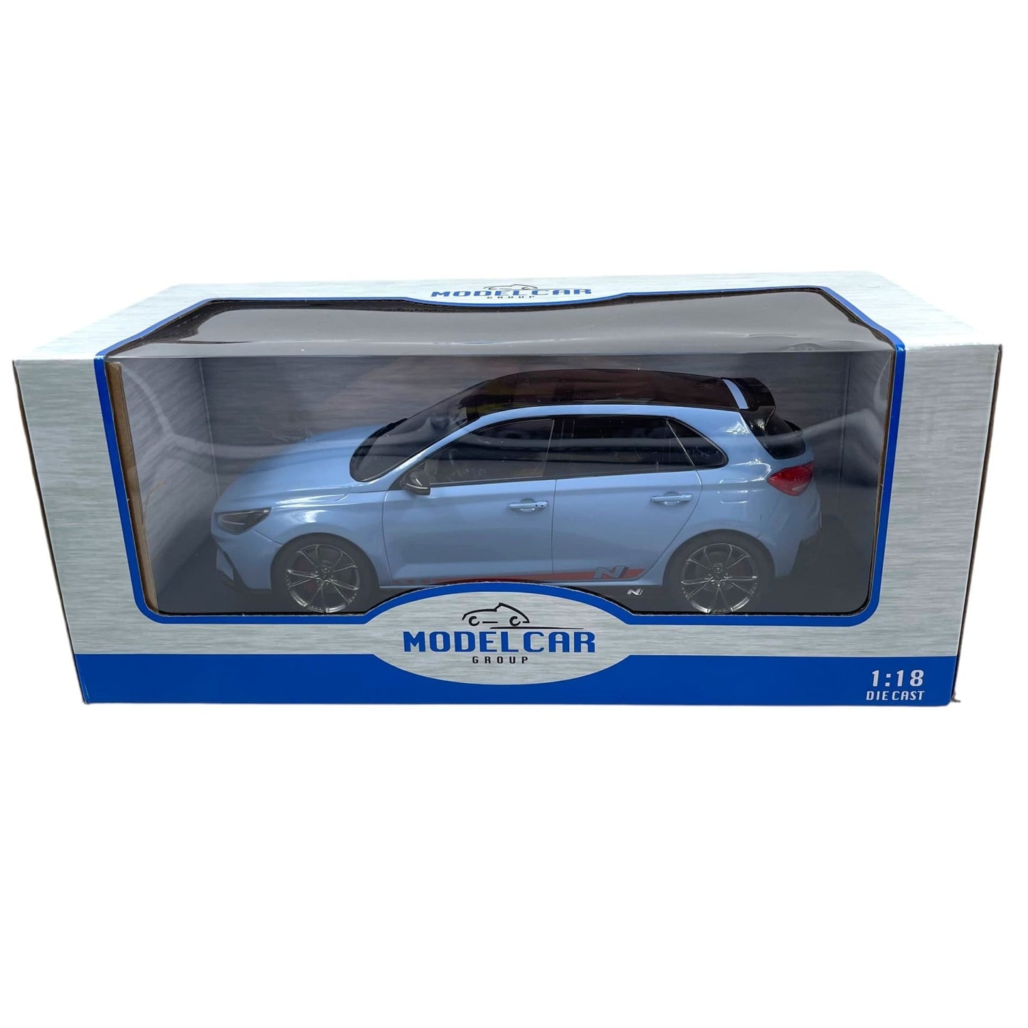 Hyundai I30 N Performance blue - 1/18 Model Car Group