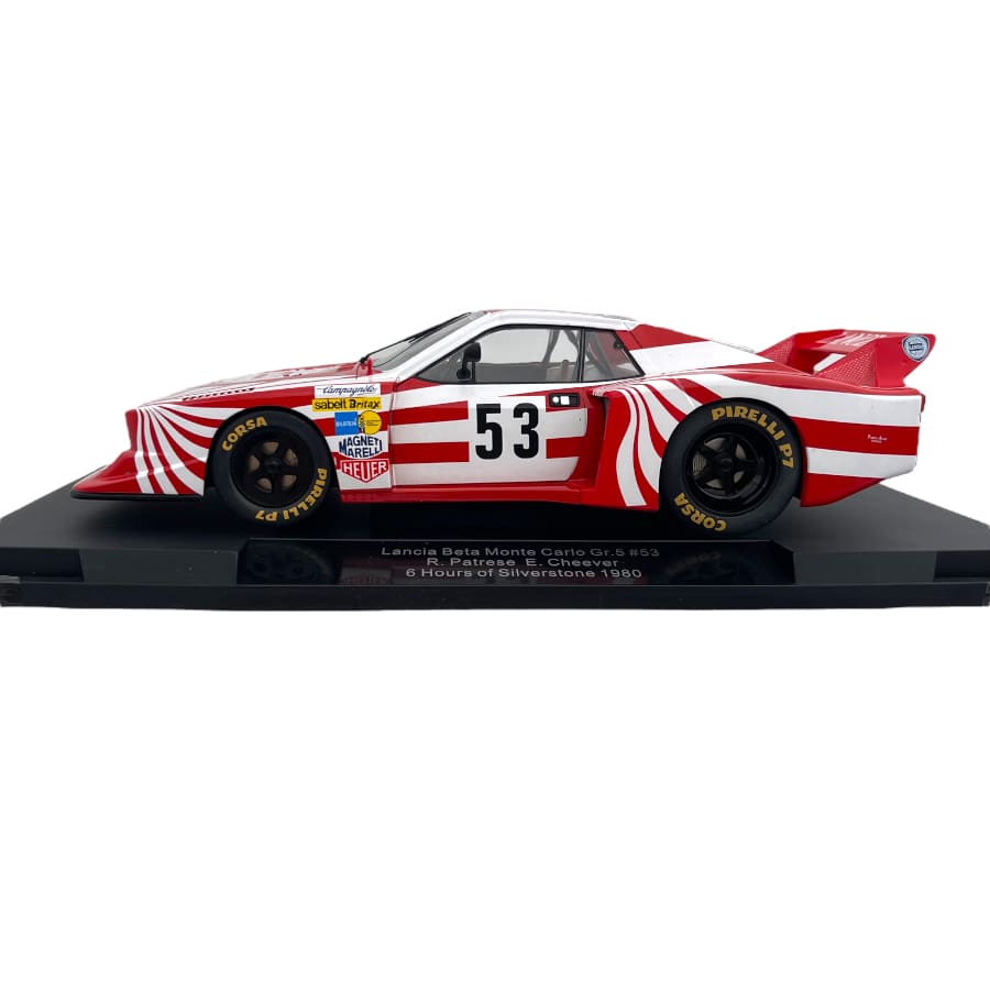 Lancia Beta Monte Carlo Gr.5 #53 6 hours of Silverstone 1980 - 1/18 Model Car Group