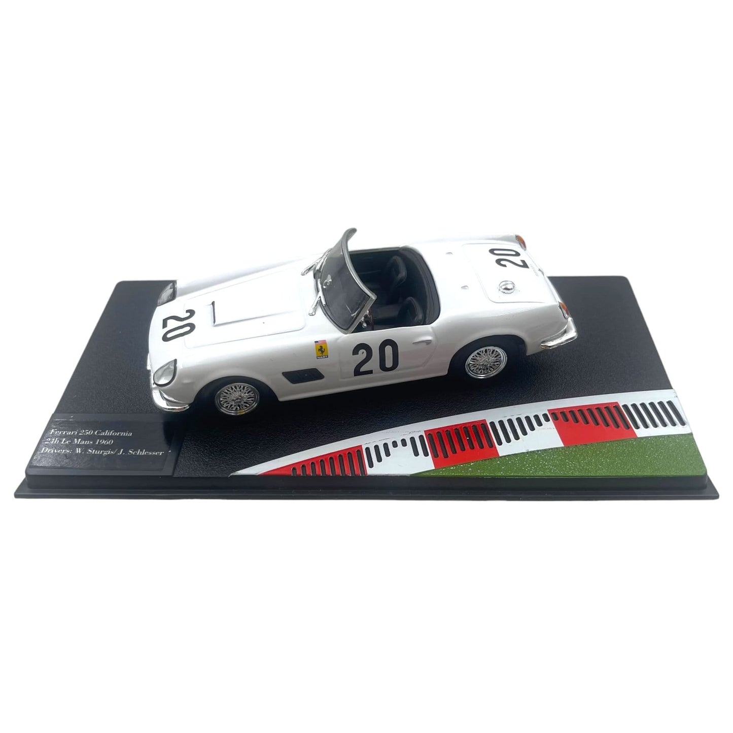 Ferrari 250 California 24h Spa 1960 #20 cu vitrina plexiglass - 1/43 Altaya