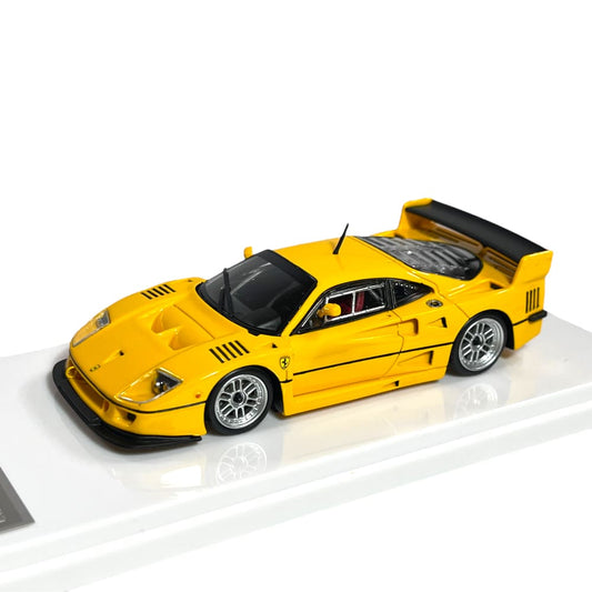 Ferrari F40 galben Editie limitata 50pcs cu vitrina plexiglass - 1/43 Tecnomodel