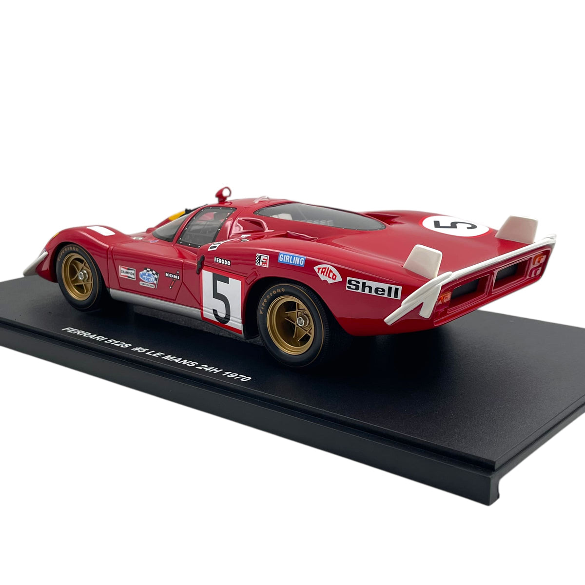 Ferrari 512S #5 Le Mans 24h 1970 rosu - 1/18 Werk83