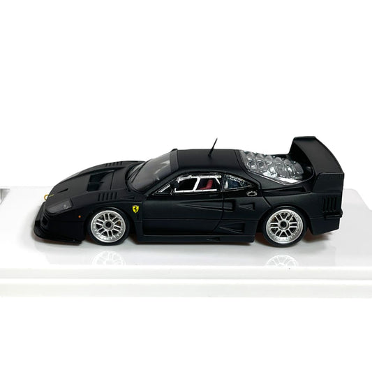 Ferrari F40 negru mat Editie limitata 45pcs cu vitrina plexiglass - 1/43 Tecnomodel