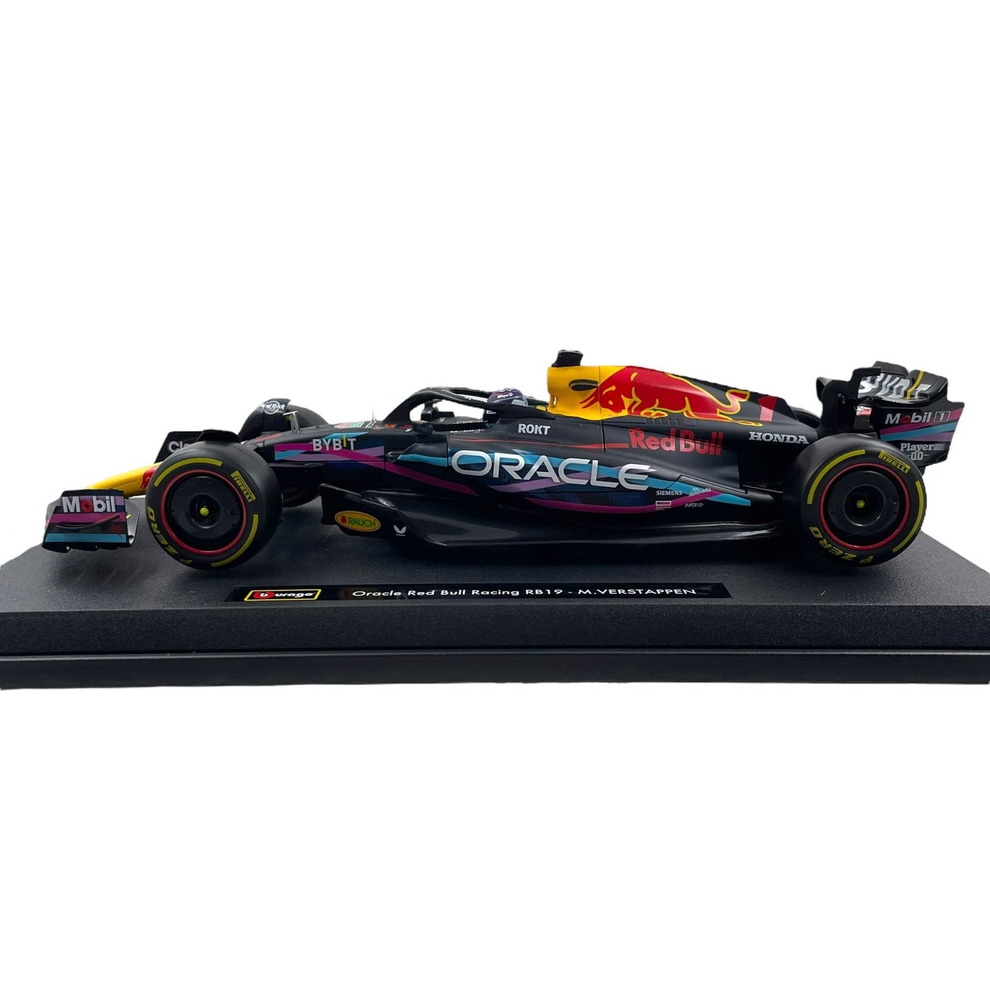 Formula 1 Max Verstappen Red Bull RB19 #1 Winner Miami GP - 1/18 Bburago
