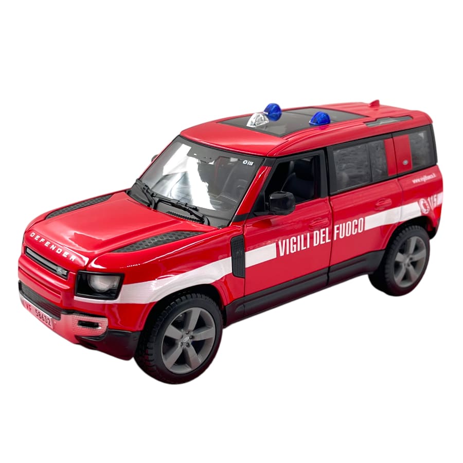 Land Rover Defender 110 2022 Vigili Del Fuoco - 1/24 Bburago