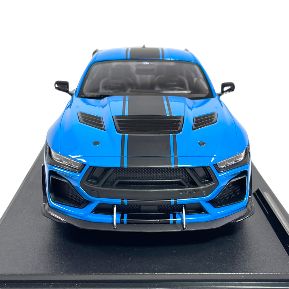 Ford Mustang Shelby super snake albastru - 1/18 Solido