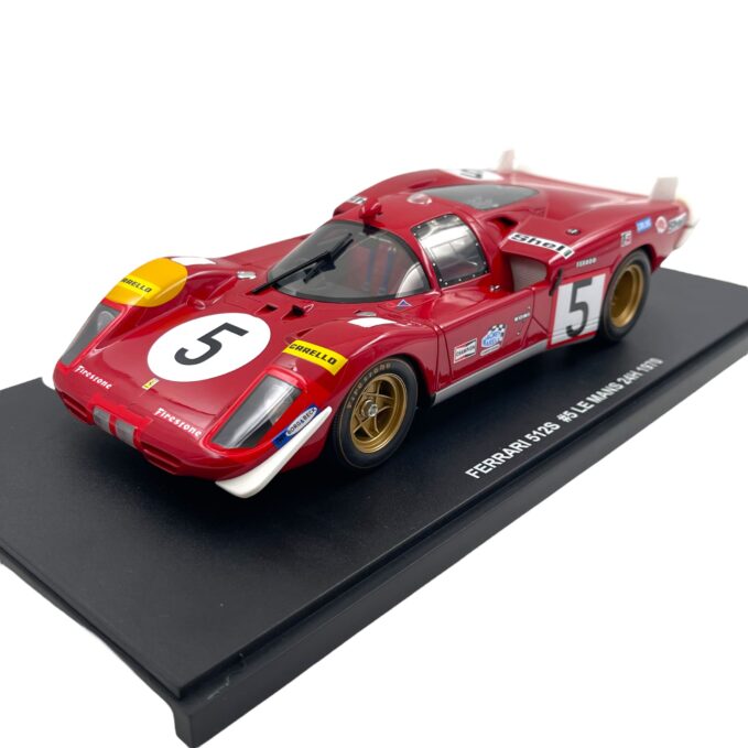 Ferrari 512S #5 Le Mans 24h 1970 rosu - 1/18 Werk83