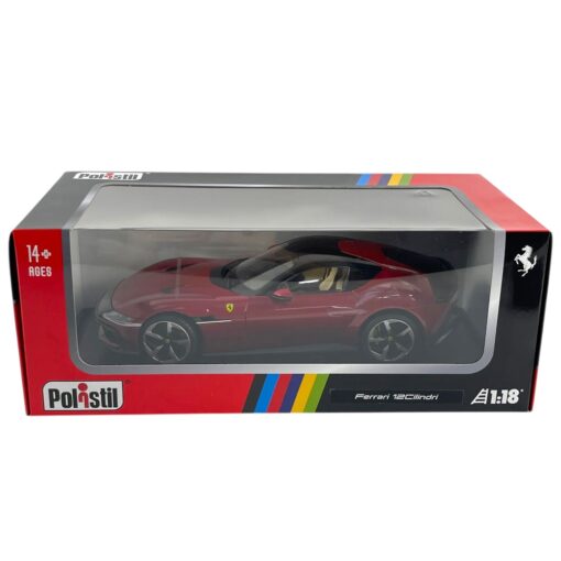 Ferrari 12 Cilindri visiniu - 1/18 Polistil