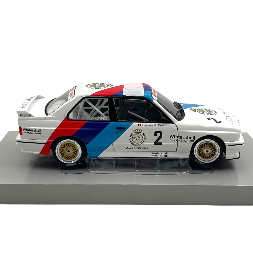 BMW M3 E30 #2 DTM Champion 1987 Eric van de Poele - 1/18 Werk83