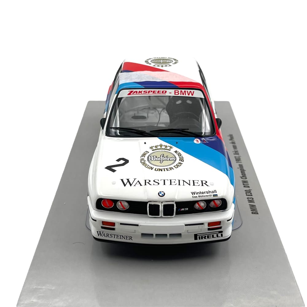 BMW M3 E30 #2 DTM Champion 1987 Eric van de Poele - 1/18 Werk83