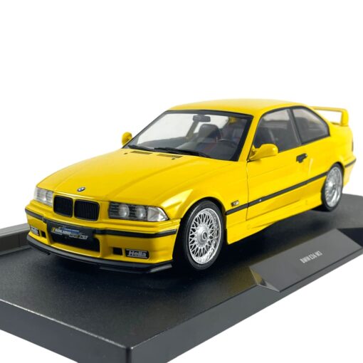 BMW E36 M3 dakar yellow solido works 1991 - 1/18 Solido