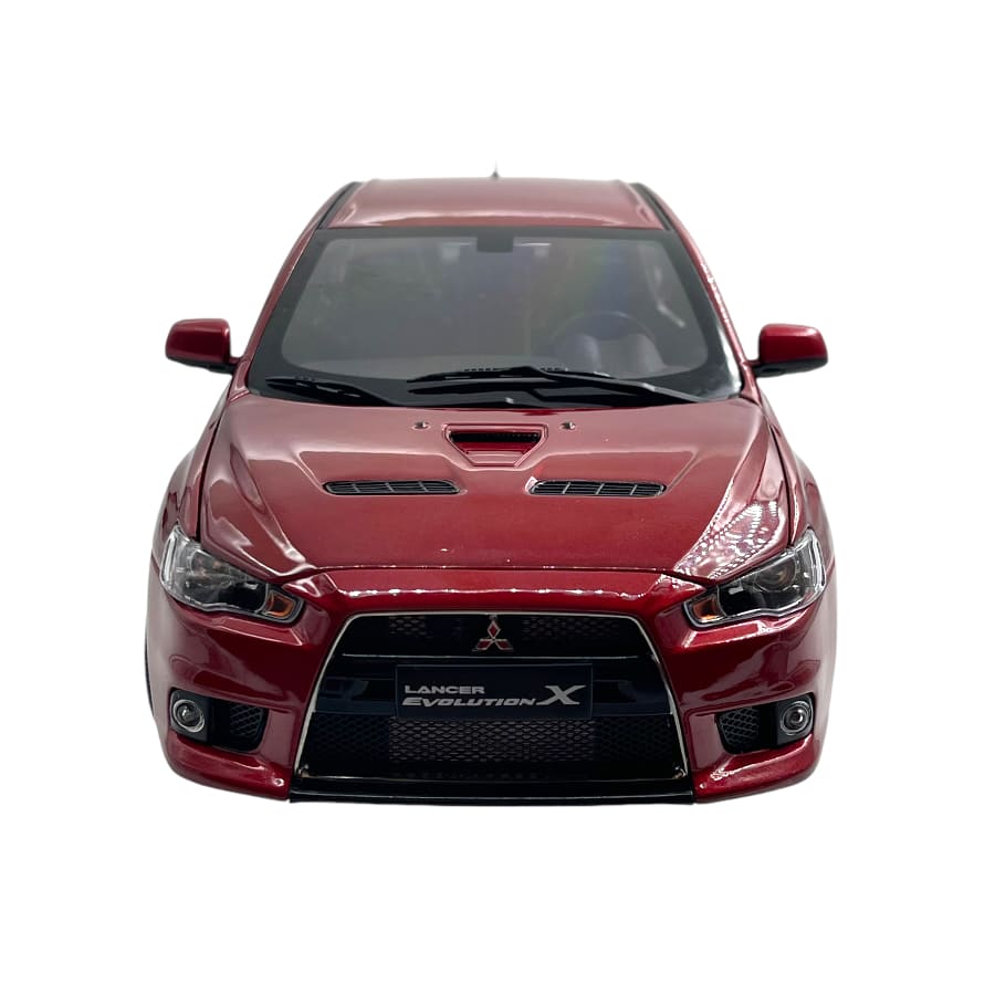 Mitsubishi Lancer Evolution X red metallic - 1/18 Sun Star