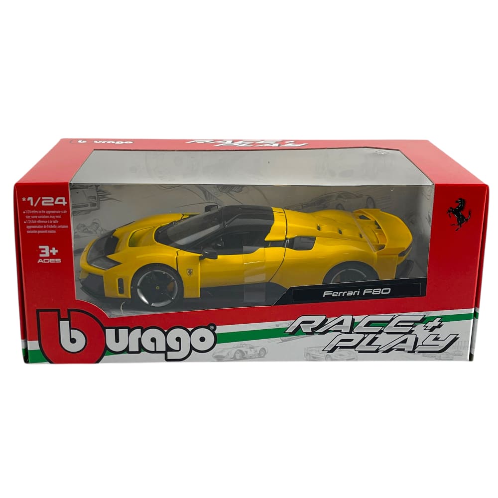 Ferrari F80 galben - 1/24 Bburago