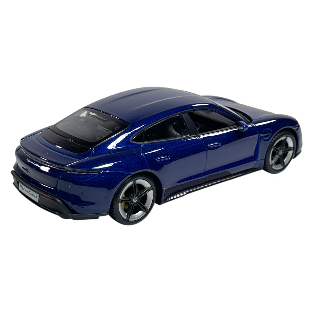Porsche Taycan Turbo S bleumarin - 1/24 Bburago