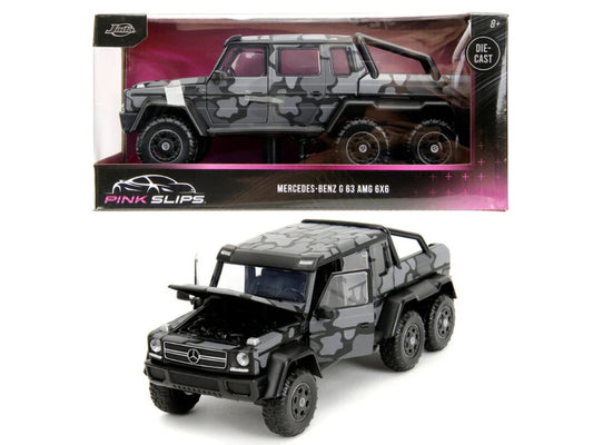 Mercedes-Benz G63 AMG 6x6 Pink Slips - 1/24 Jada