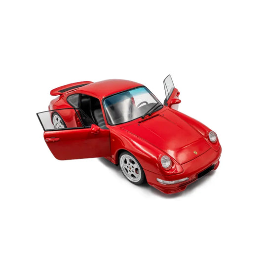 Porsche 993 Carrera RS 1997 rosu - 1/18 Solido