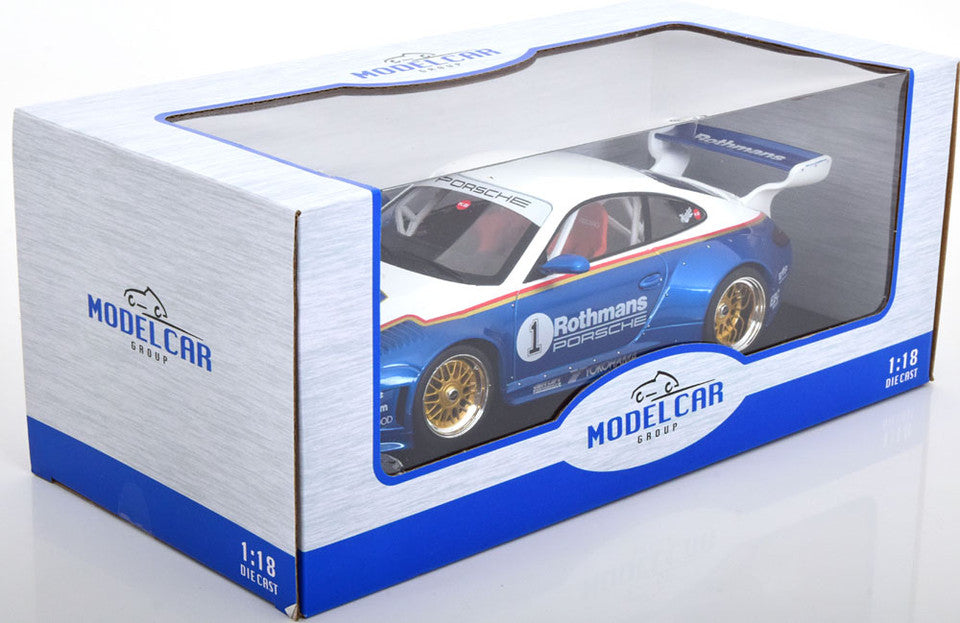 Porsche 911 (997) RWB Old and New 997 Rothmans - 1/18 Model Car Group