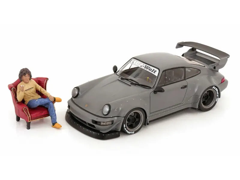 Porsche RWB Bodykit cu figurina - 1/18 Solido
